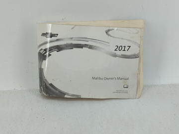 2017 Chevrolet Malibu Owners Manual Book Guide OEM Used Auto Parts - Oemusedautoparts1.com