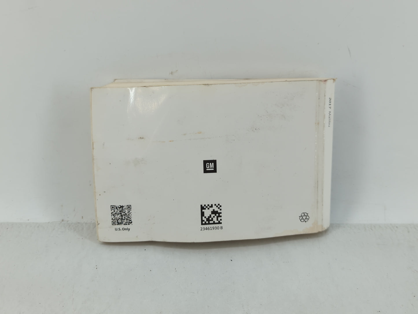 2017 Chevrolet Malibu Owners Manual Book Guide OEM Used Auto Parts - Oemusedautoparts1.com