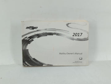 2017 Chevrolet Malibu Owners Manual Book Guide OEM Used Auto Parts - Oemusedautoparts1.com