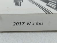 2017 Chevrolet Malibu Owners Manual Book Guide OEM Used Auto Parts - Oemusedautoparts1.com