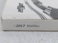 2017 Chevrolet Malibu Owners Manual Book Guide OEM Used Auto Parts - Oemusedautoparts1.com