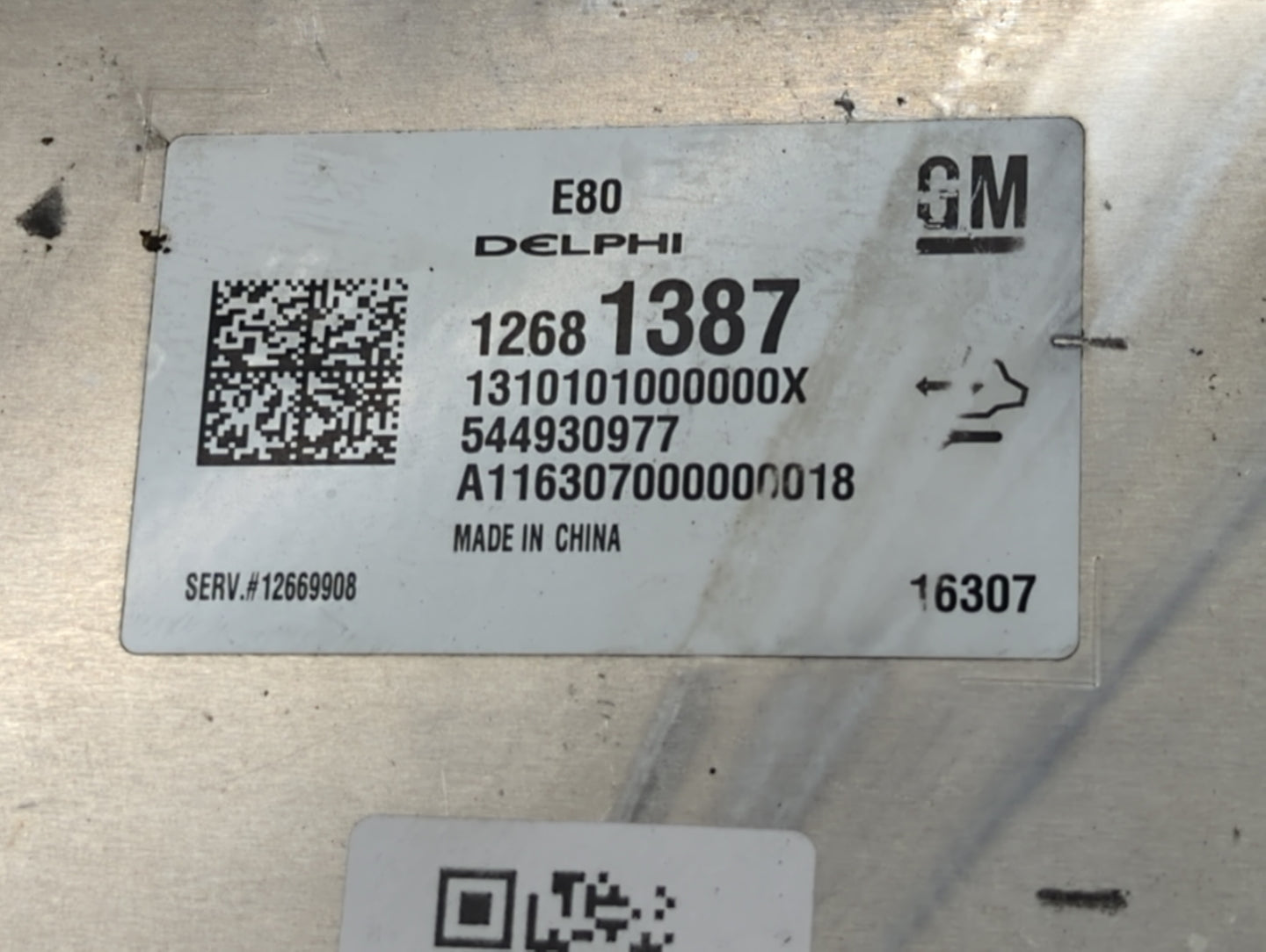 2017-2021 Chevrolet Malibu PCM Engine Control Computer ECU ECM PCU OEM P/N:12669908 12681387 Fits OEM Used Auto Parts - Oemu