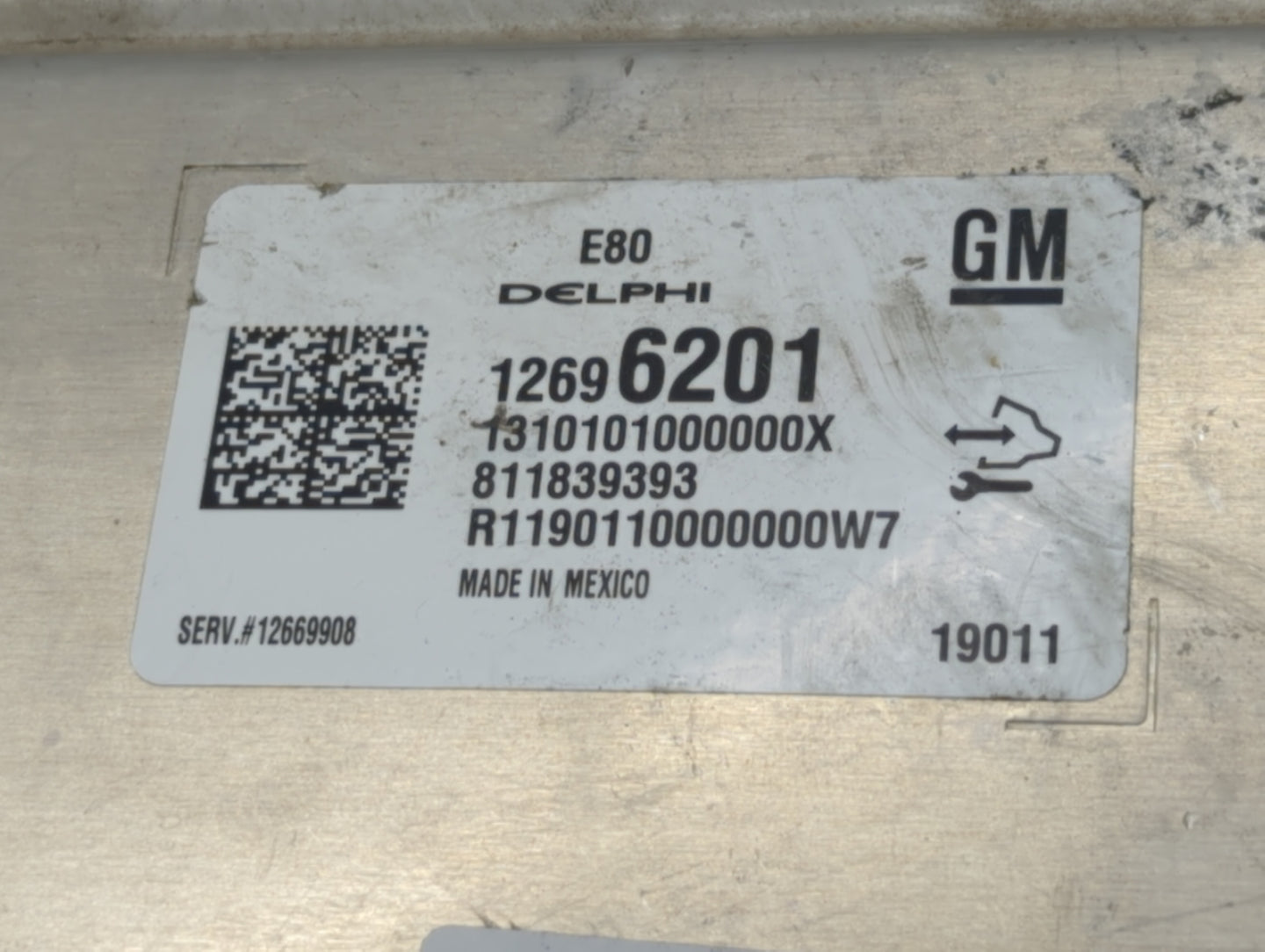 2017-2021 Chevrolet Malibu PCM Engine Control Computer ECU ECM PCU OEM P/N:12669908 12697788 Fits OEM Used Auto Parts - Oemu
