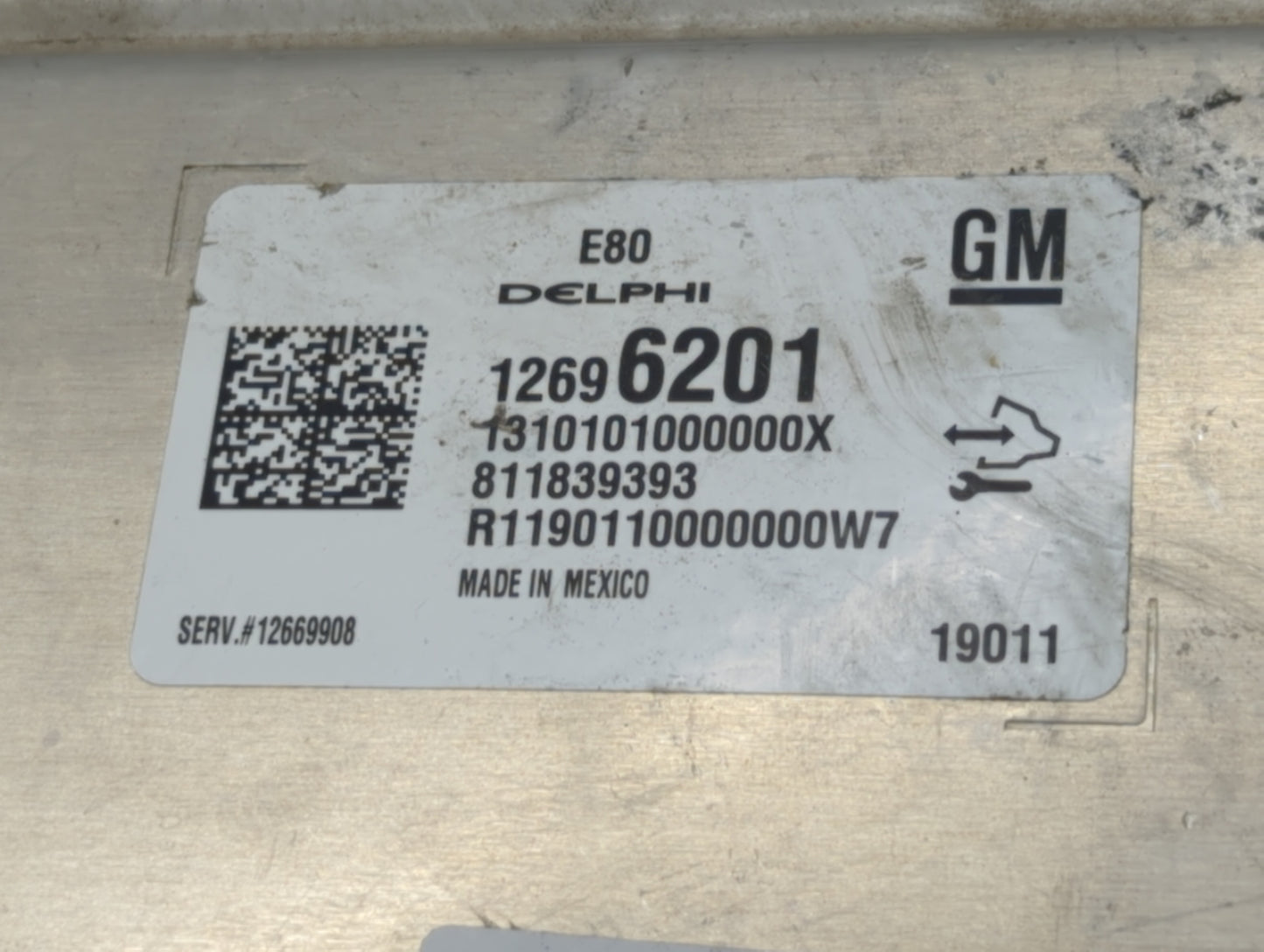 2017-2021 Chevrolet Malibu PCM Engine Control Computer ECU ECM PCU OEM P/N:12669908 12697788 Fits OEM Used Auto Parts - Oemu