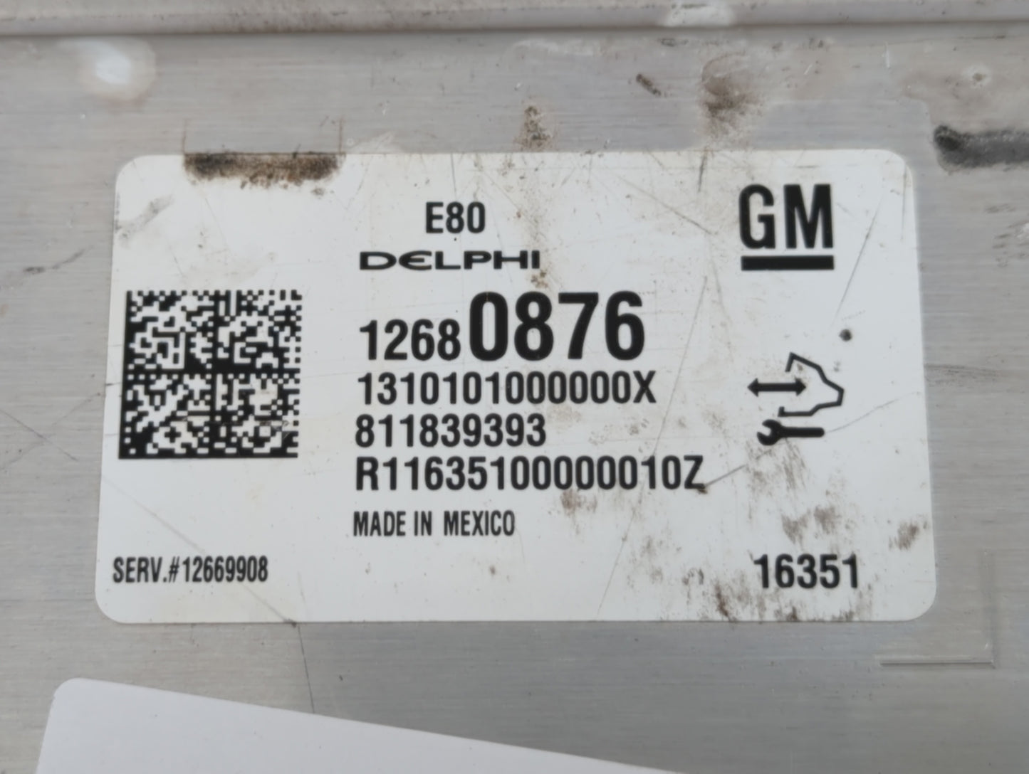 2017-2021 Chevrolet Malibu PCM Engine Control Computer ECU ECM PCU OEM P/N:12691559 12694511 Fits OEM Used Auto Parts - Oemu