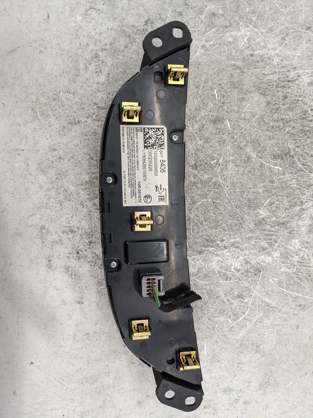2016-2017 Chevrolet Malibu Climate Control Module Temperature AC/Heater Replacement P/N:84178406 13702000000X Fits Fits 2016