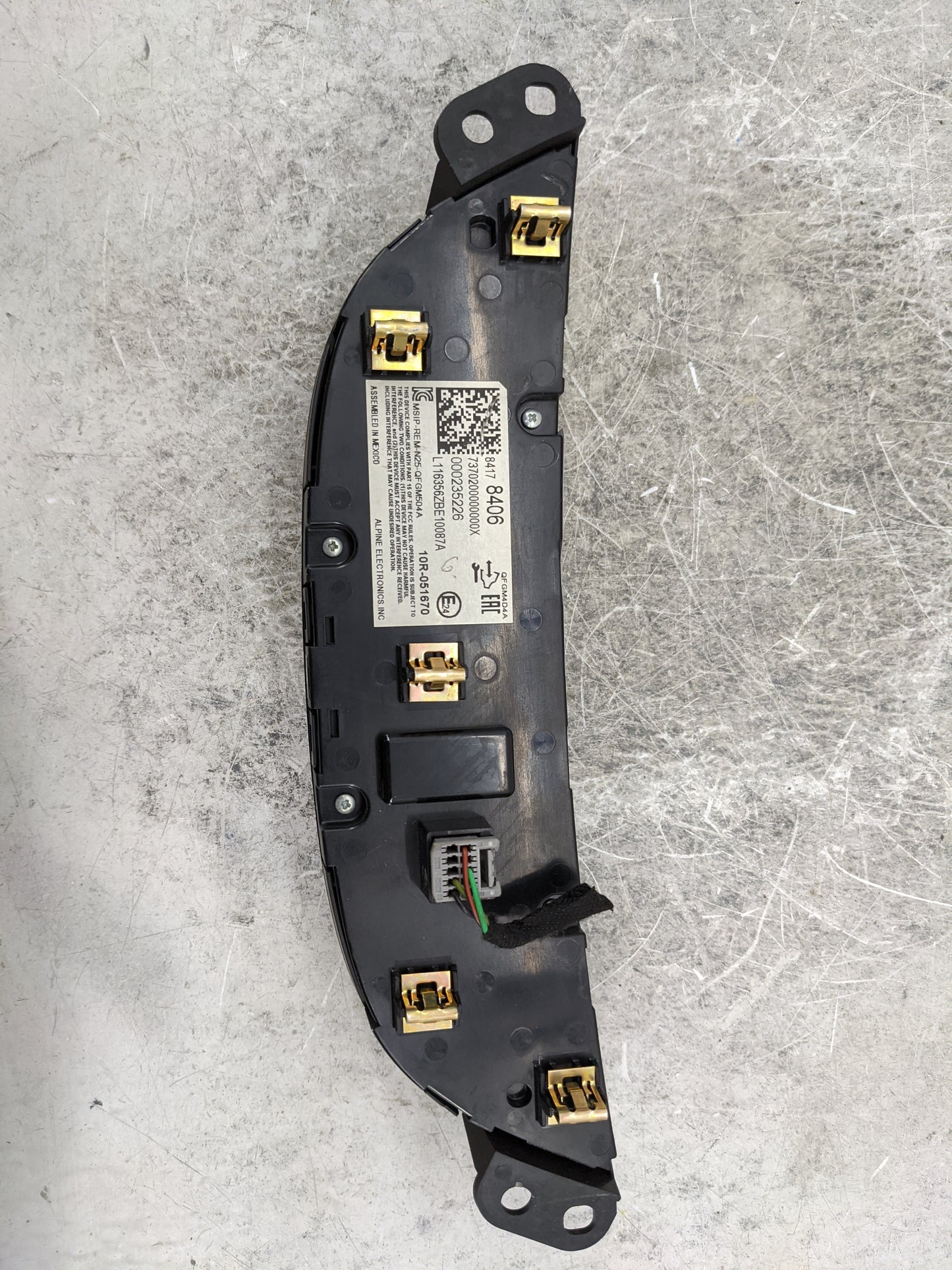 2016-2017 Chevrolet Malibu Climate Control Module Temperature AC/Heater Replacement P/N:84178406 13702000000X Fits Fits 2016