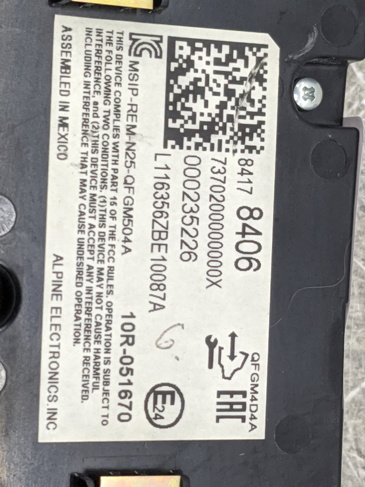 2016-2017 Chevrolet Malibu Climate Control Module Temperature AC/Heater Replacement P/N:84178406 13702000000X Fits Fits 2016