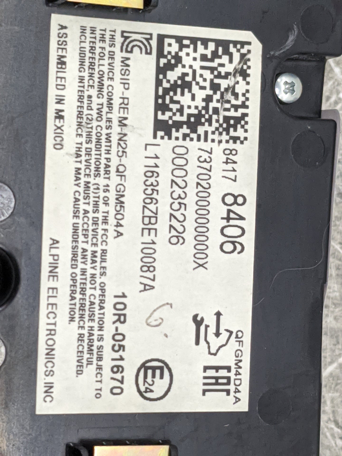 2016-2017 Chevrolet Malibu Climate Control Module Temperature AC/Heater Replacement P/N:84178406 13702000000X Fits Fits 2016
