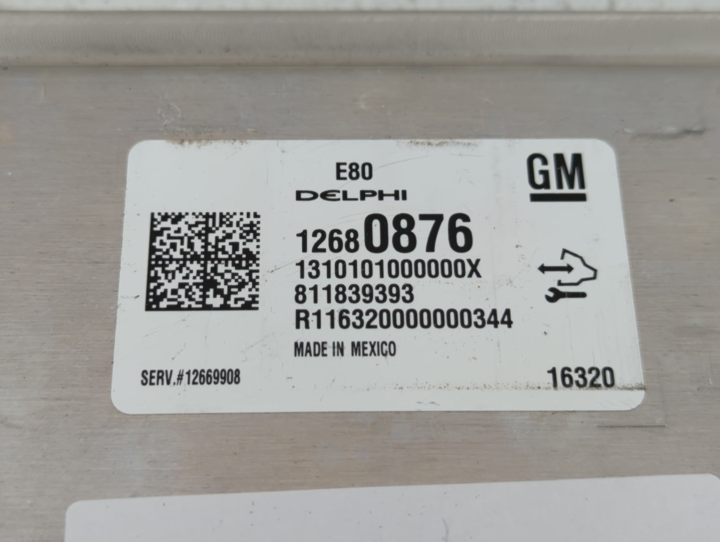 2017-2021 Chevrolet Malibu PCM Engine Control Computer ECU ECM PCU OEM P/N:12669908 12680876 Fits OEM Used Auto Parts - Oemu