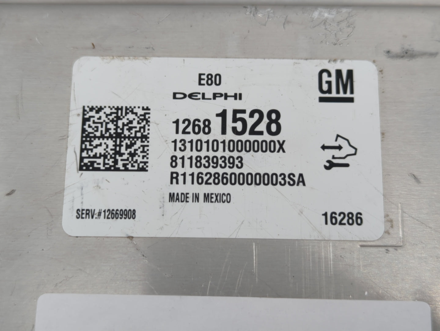 2017-2021 Chevrolet Malibu PCM Engine Control Computer ECU ECM PCU OEM P/N:12669908 12681528 Fits OEM Used Auto Parts - Oemu