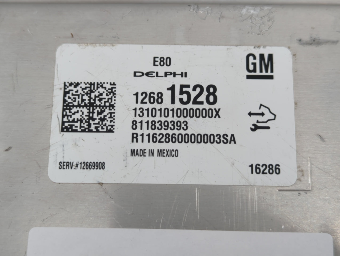 2017-2021 Chevrolet Malibu PCM Engine Control Computer ECU ECM PCU OEM P/N:12669908 12681528 Fits OEM Used Auto Parts - Oemu
