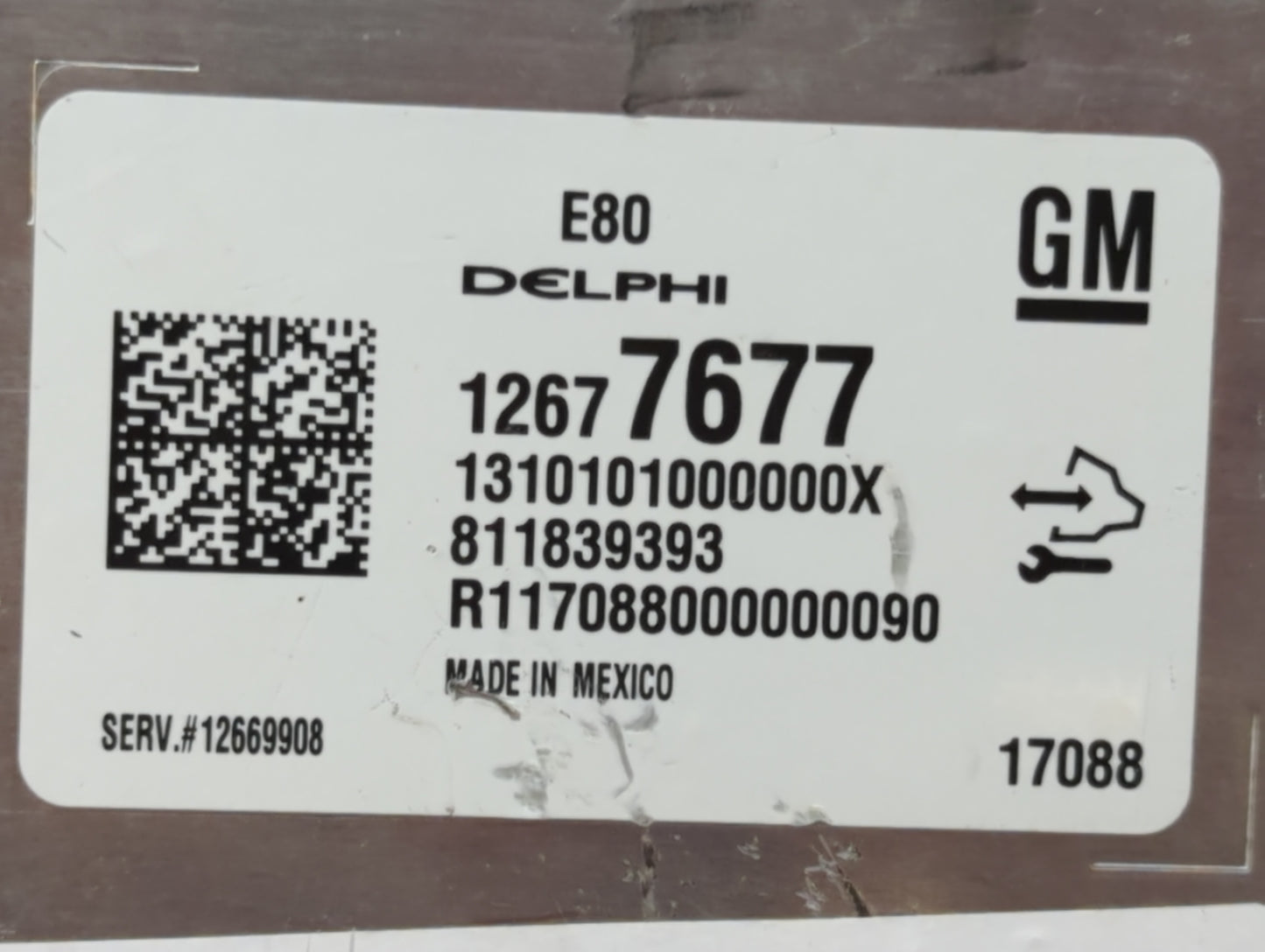2017-2021 Chevrolet Malibu PCM Engine Control Computer ECU ECM PCU OEM P/N:12677677 12680876 Fits OEM Used Auto Parts - Oemu