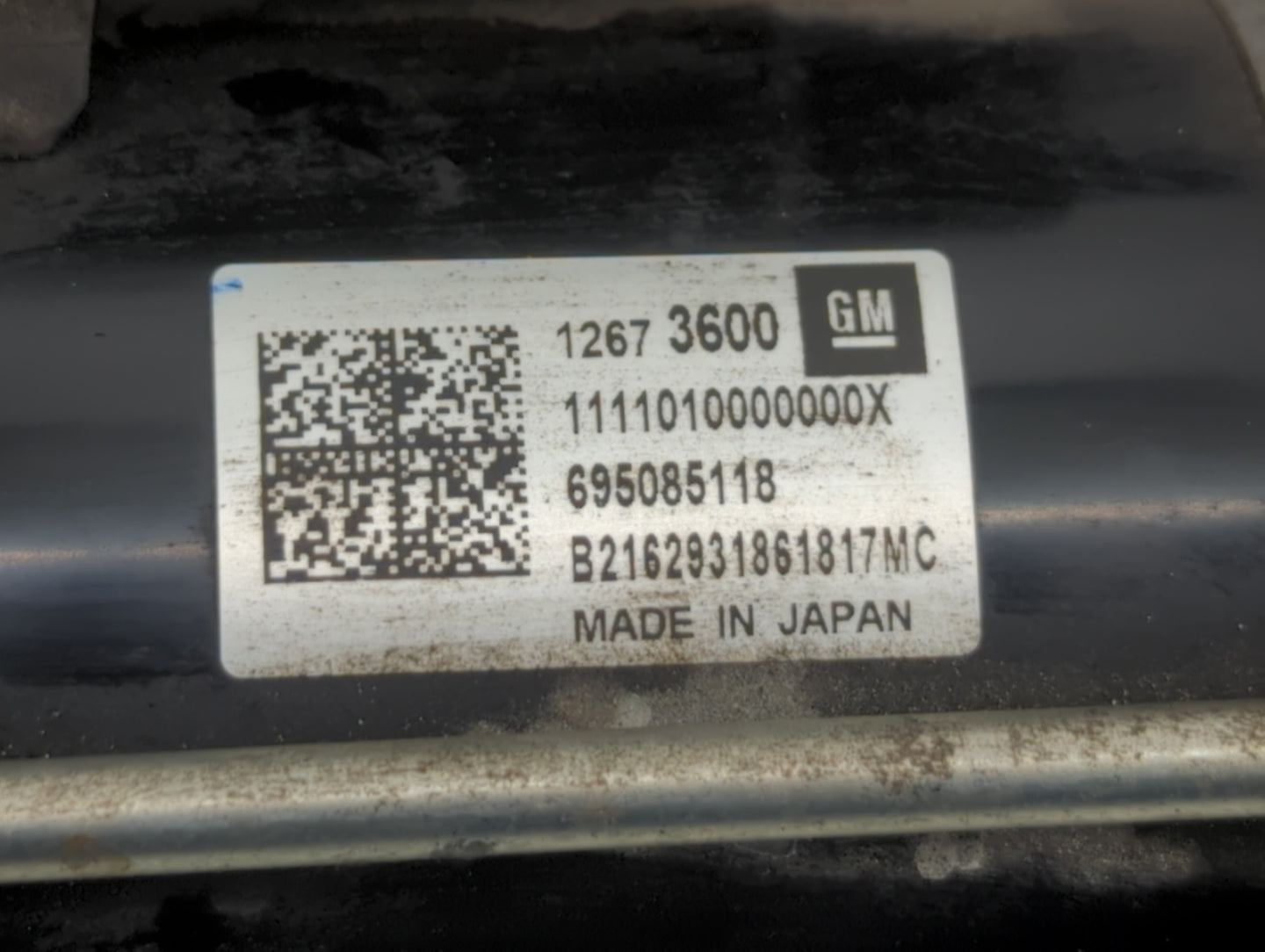 2017-2021 Chevrolet Malibu Car Starter Motor Solenoid OEM P/N:12673600 Fits Fits 2017 2018 2019 2020 2021 2022 OEM Used Auto