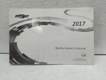 compare product 2017 Chevrolet Malibu Owners Manual Book Guide P/N:23461930 OEM Used Auto Parts