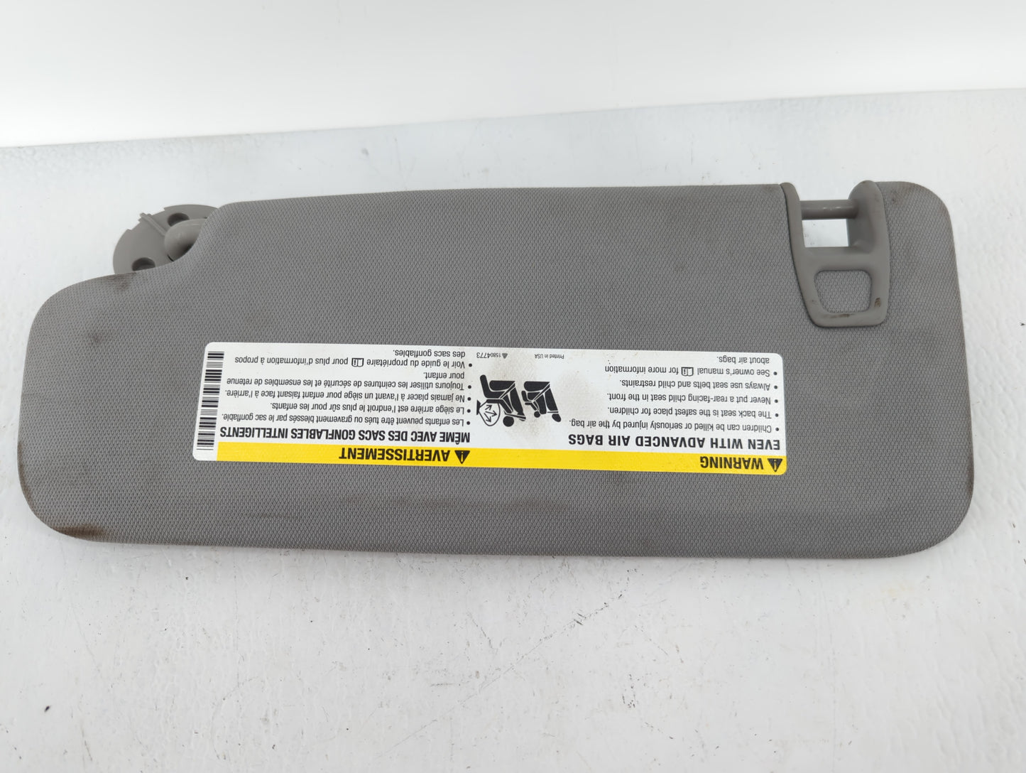 2016-2021 Chevrolet Malibu Sun Visor Shade Replacement Passenger Right Mirror Fits Fits 2016 2017 2018 2019 2020 2021 OEM Us