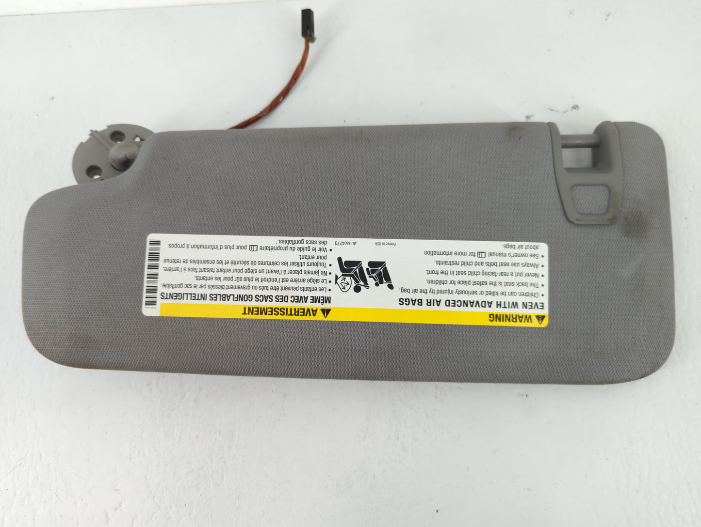 2016-2021 Chevrolet Malibu Sun Visor Shade Replacement Passenger Right Mirror Fits Fits 2016 2017 2018 2019 2020 2021 OEM Us