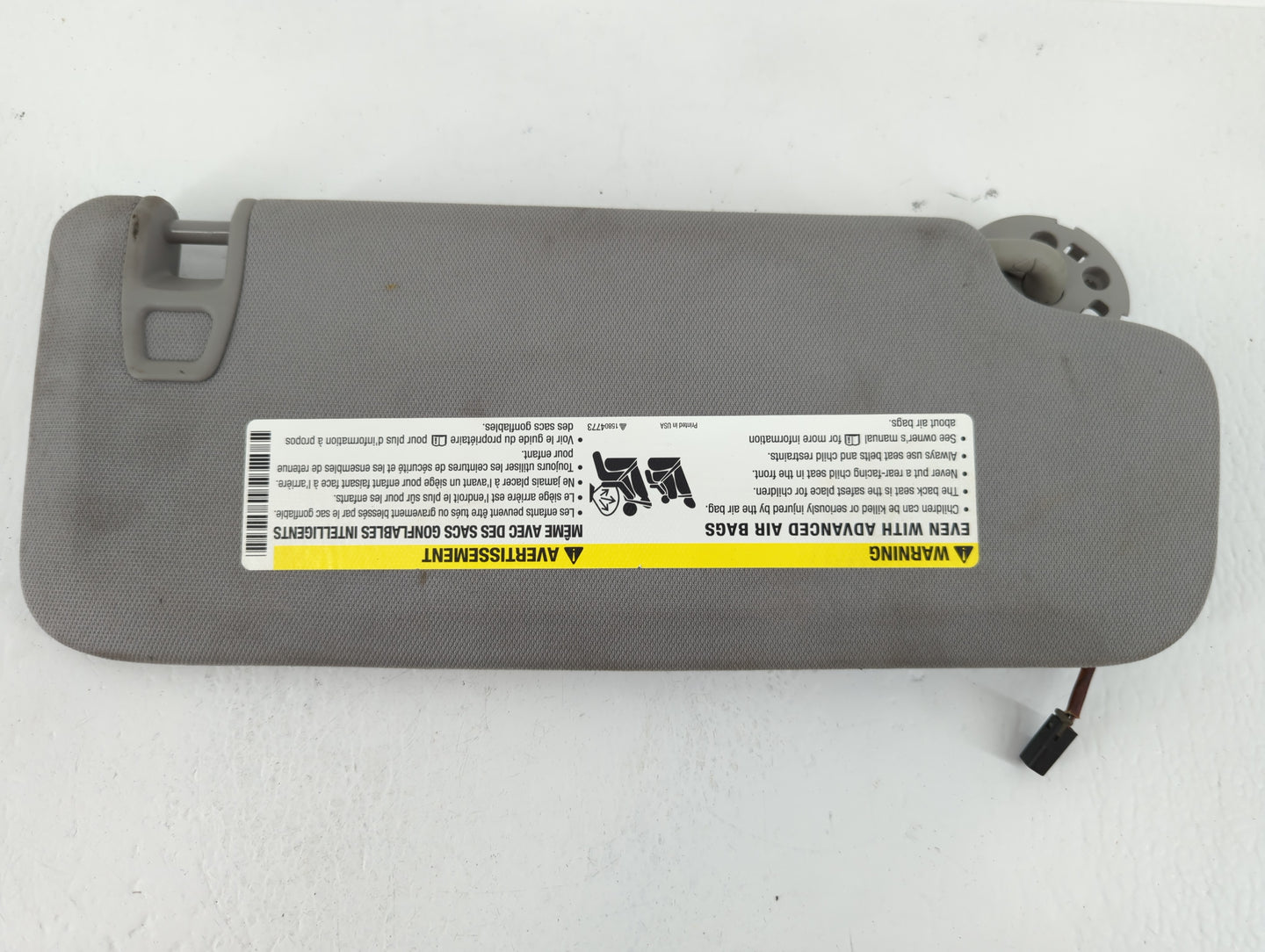 2016-2021 Chevrolet Malibu Sun Visor Shade Replacement Driver Left Mirror Fits Fits 2016 2017 2018 2019 2020 2021 OEM Used A