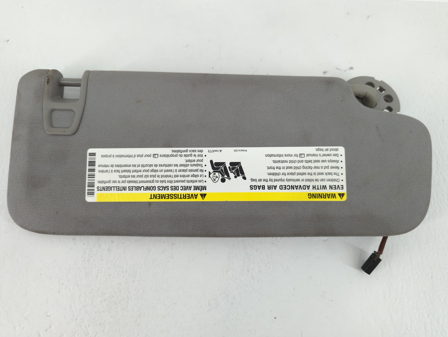 2016-2021 Chevrolet Malibu Sun Visor Shade Replacement Driver Left Mirror Fits Fits 2016 2017 2018 2019 2020 2021 OEM Used A