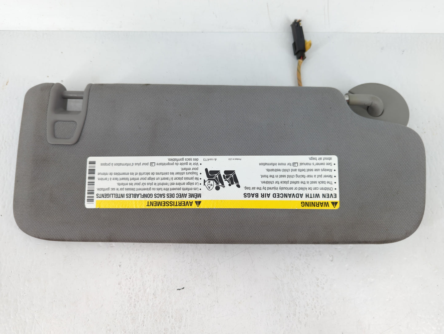 2016-2021 Chevrolet Malibu Sun Visor Shade Replacement Driver Left Mirror Fits Fits 2016 2017 2018 2019 2020 2021 OEM Used A