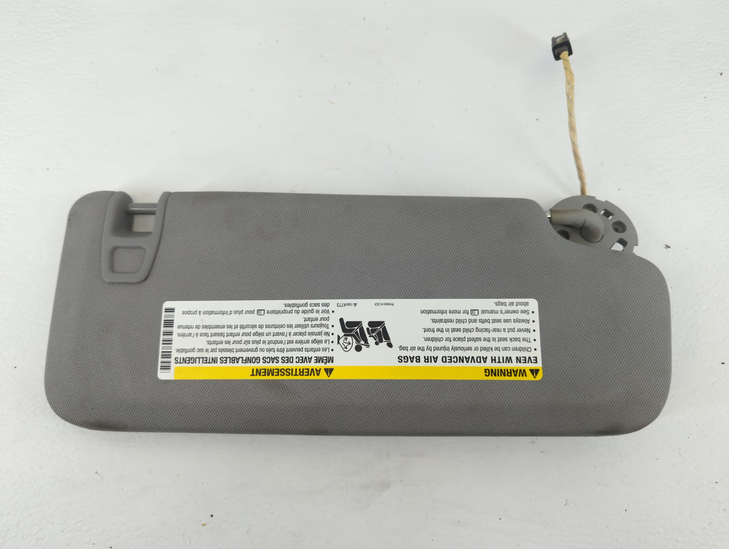 2016-2021 Chevrolet Malibu Sun Visor Shade Replacement Driver Left Mirror Fits Fits 2016 2017 2018 2019 2020 2021 OEM Used A