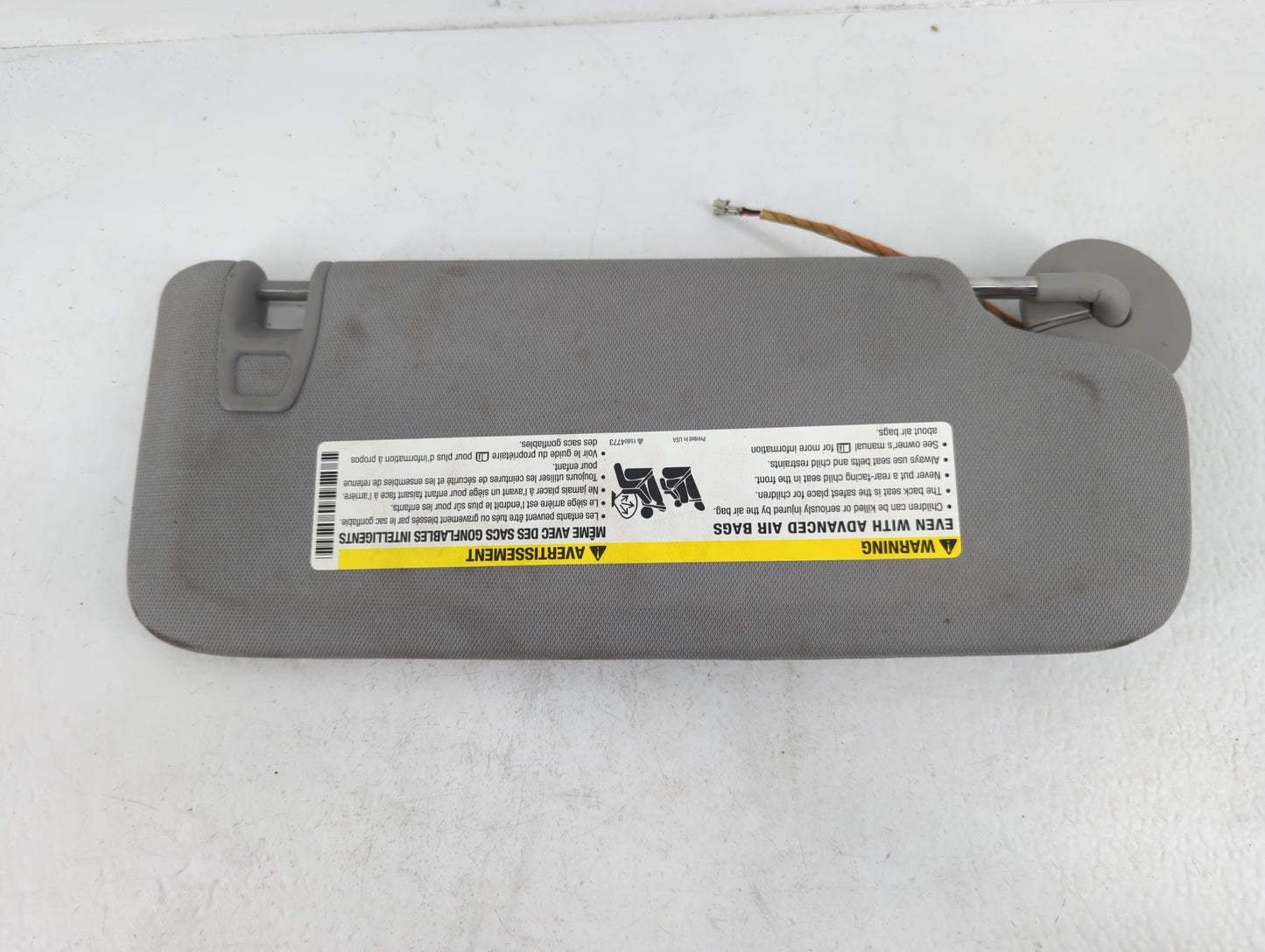 2016-2021 Chevrolet Malibu Sun Visor Shade Replacement Driver Left Mirror Fits Fits 2016 2017 2018 2019 2020 2021 OEM Used A