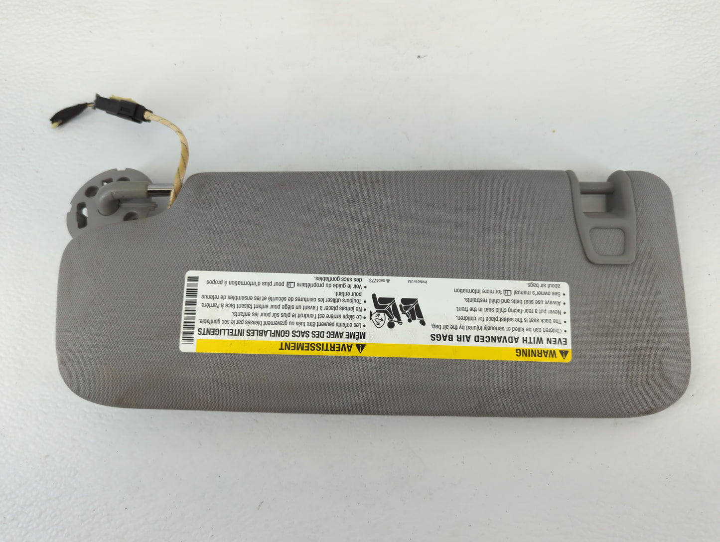 2016-2021 Chevrolet Malibu Sun Visor Shade Replacement Passenger Right Mirror Fits Fits 2016 2017 2018 2019 2020 2021 OEM Us