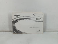 2017 Chevrolet Malibu Owners Manual Book Guide P/N:23461930 B OEM Used Auto Parts - Oemusedautoparts1.com
