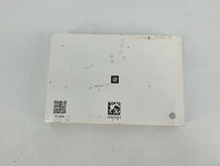 2017 Chevrolet Malibu Owners Manual Book Guide P/N:23461930A OEM Used Auto Parts - Oemusedautoparts1.com