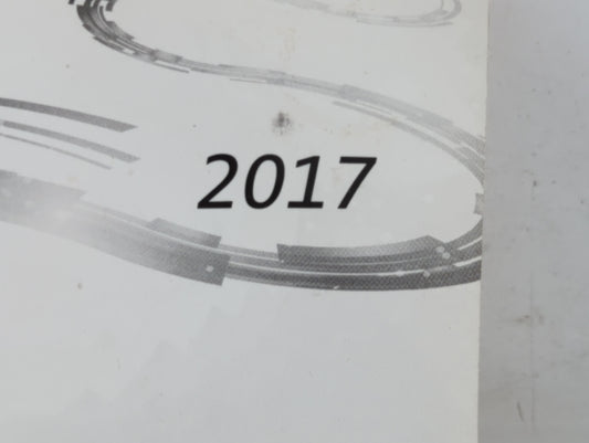2017 Chevrolet Malibu Owners Manual Book Guide P/N:23461930 A OEM Used Auto Parts