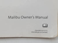 2017 Chevrolet Malibu Owners Manual Book Guide P/N:23461930 A OEM Used Auto Parts - Oemusedautoparts1.com