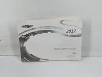 2017 Chevrolet Malibu Owners Manual Book Guide P/N:23461930 B OEM Used Auto Parts - Oemusedautoparts1.com