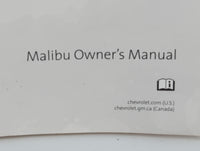 2017 Chevrolet Malibu Owners Manual Book Guide P/N:23461930 B OEM Used Auto Parts - Oemusedautoparts1.com