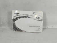 2017 Chevrolet Malibu Owners Manual Book Guide P/N:23461930 B OEM Used Auto Parts - Oemusedautoparts1.com