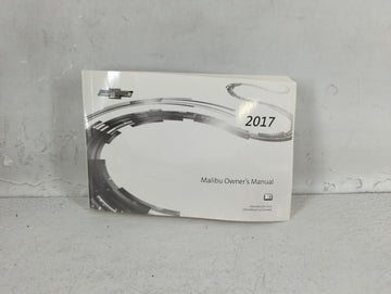 2017 Chevrolet Malibu Owners Manual Book Guide P/N:23461930 B OEM Used Auto Parts - Oemusedautoparts1.com
