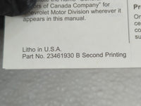 2017 Chevrolet Malibu Owners Manual Book Guide P/N:23461930 B OEM Used Auto Parts - Oemusedautoparts1.com