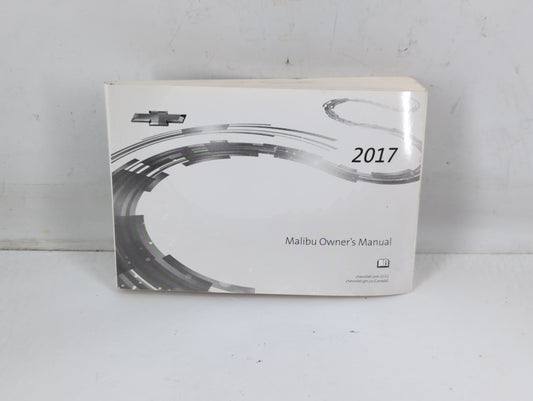 2017 Chevrolet Malibu Owners Manual Book Guide P/N:23461930 B OEM Used Auto Parts - Oemusedautoparts1.com