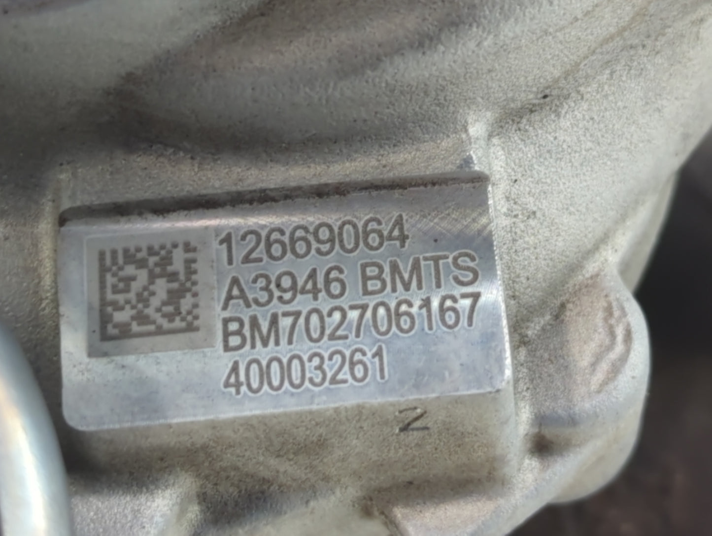 2016 Malibu Turbocharger Turbo Charger Super Charger Supercharger - Oemusedautoparts1.com