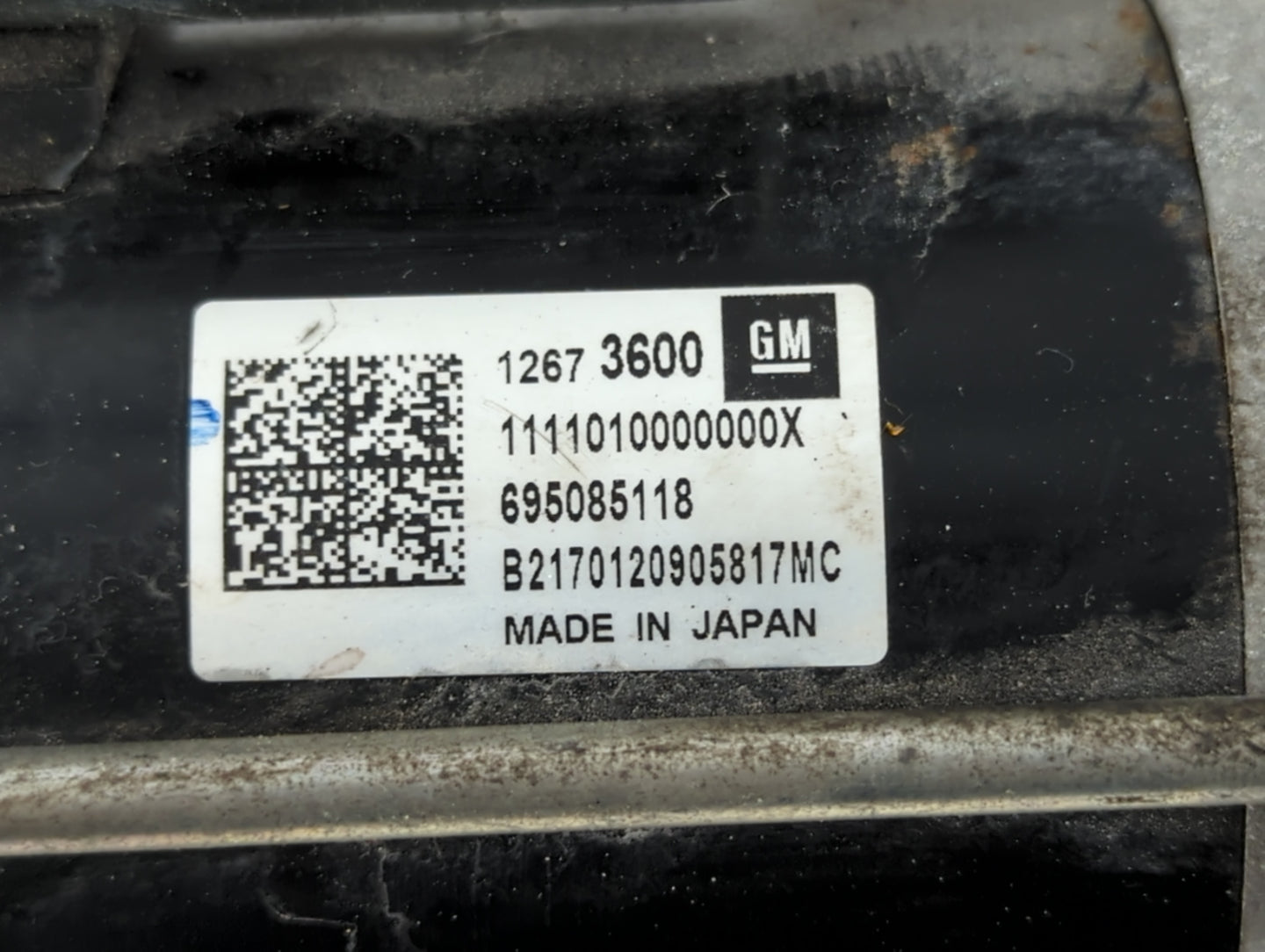 2017-2021 Chevrolet Malibu Car Starter Motor Solenoid OEM P/N:12673600 Fits Fits 2017 2018 2019 2020 2021 2022 OEM Used Auto