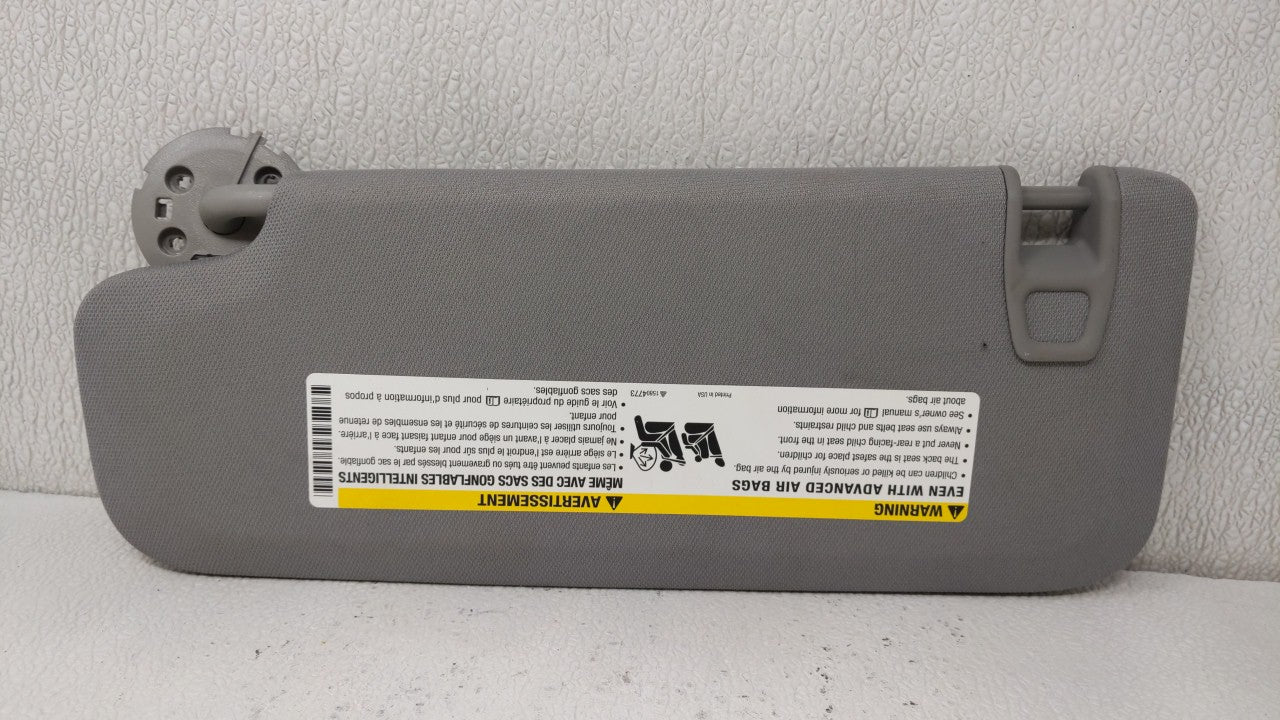 2017 Chevrolet Malibu Sun Visor Shade Replacement Passenger Right Mirror Fits Fits 2016 2018 2019 OEM Used Auto Parts - Oemu