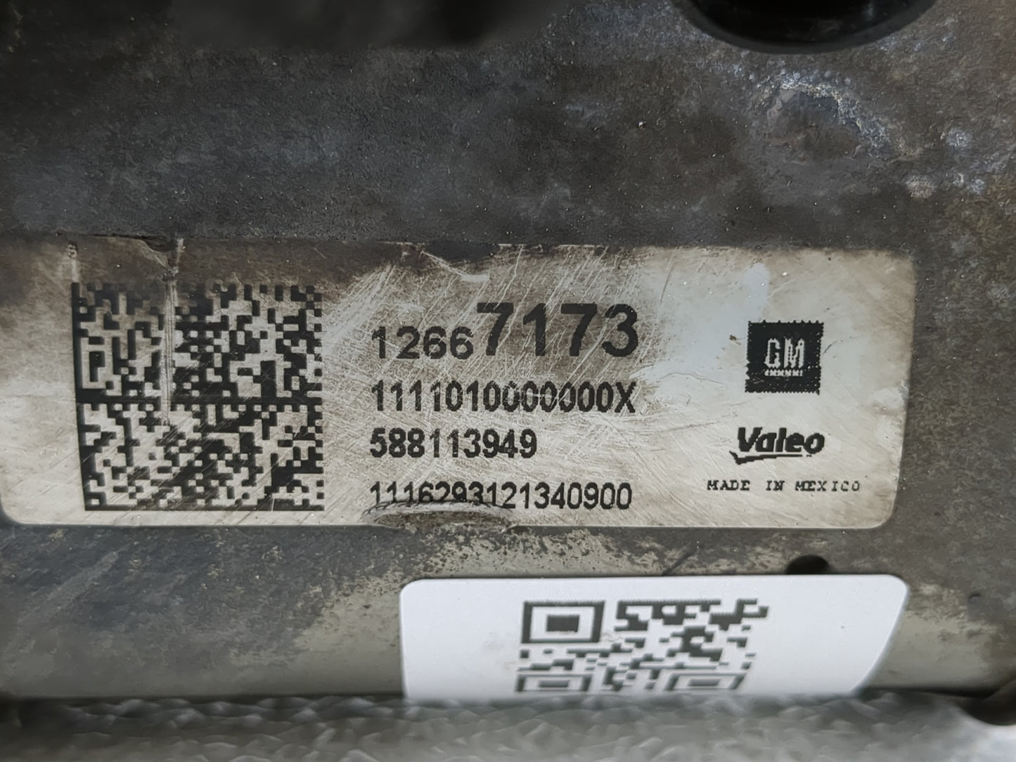 2017 Chevrolet Silverado 1500 Car Starter Motor Solenoid OEM P/N:12667173 Fits OEM Used Auto Parts - Oemusedautoparts1.com
