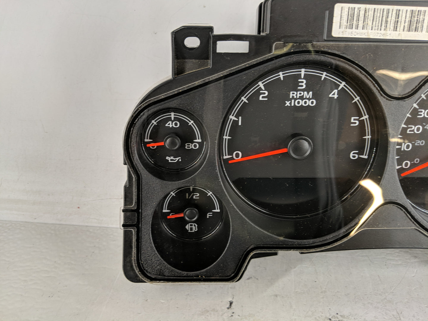 2017-2018 Chevrolet Silverado 1500 Instrument Cluster Speedometer Gauges P/N:28278980 Fits Fits 2016 2017 2018 OEM Used Auto