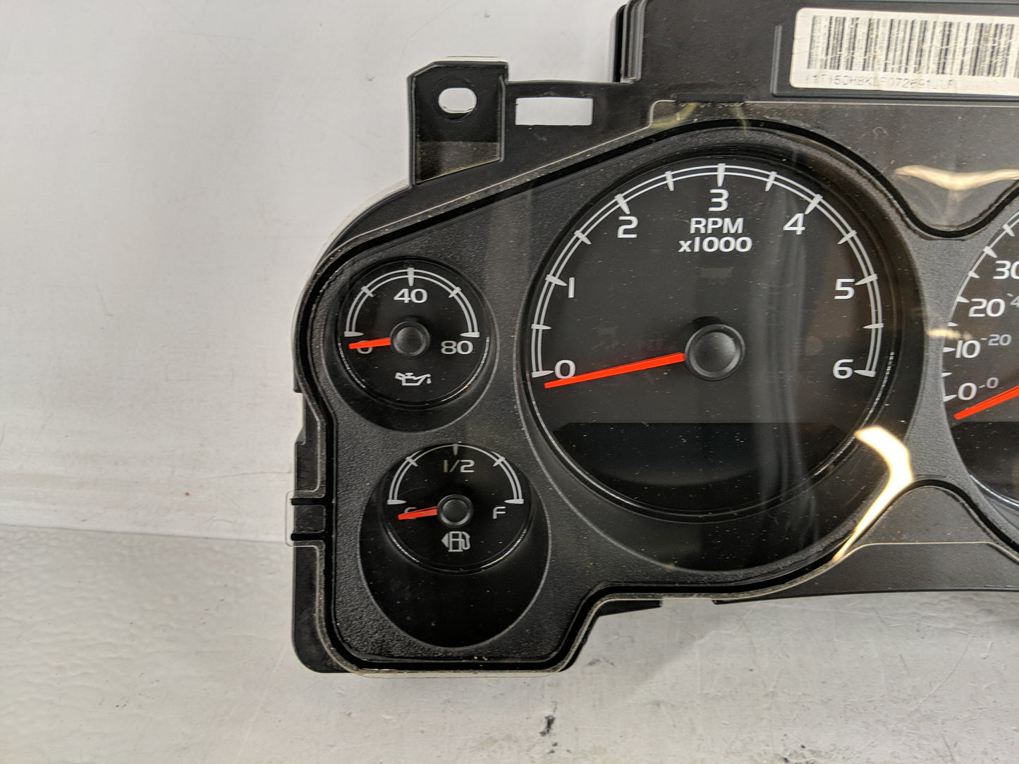 2017-2018 Chevrolet Silverado 1500 Instrument Cluster Speedometer Gauges P/N:28278980 Fits Fits 2016 2017 2018 OEM Used Auto