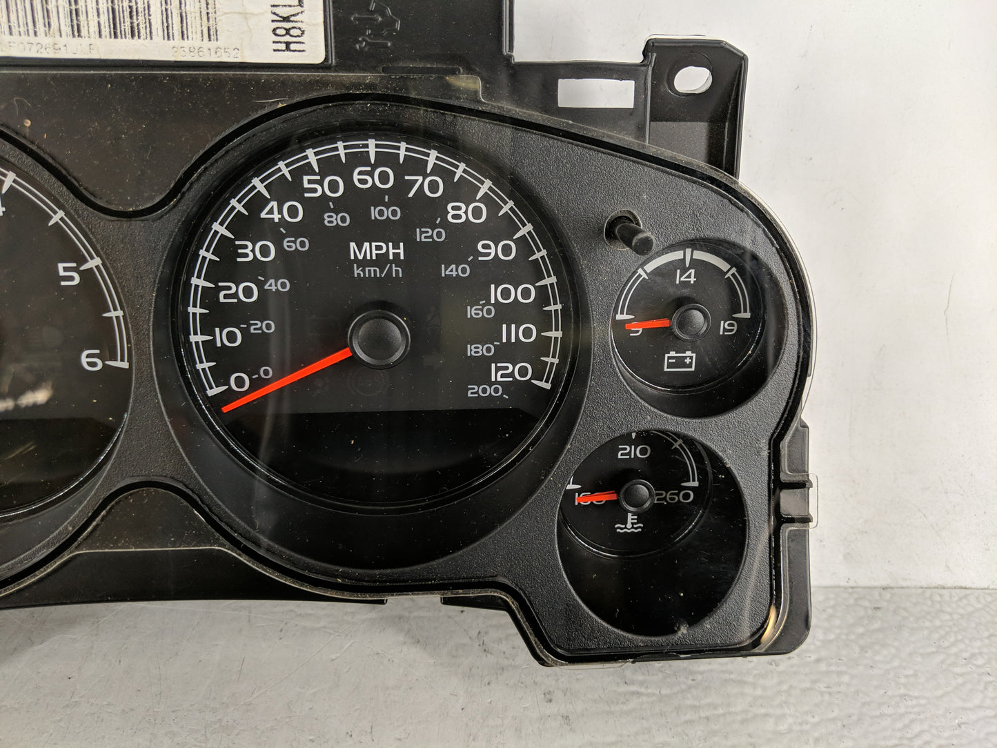 2017-2018 Chevrolet Silverado 1500 Instrument Cluster Speedometer Gauges P/N:28278980 Fits Fits 2016 2017 2018 OEM Used Auto