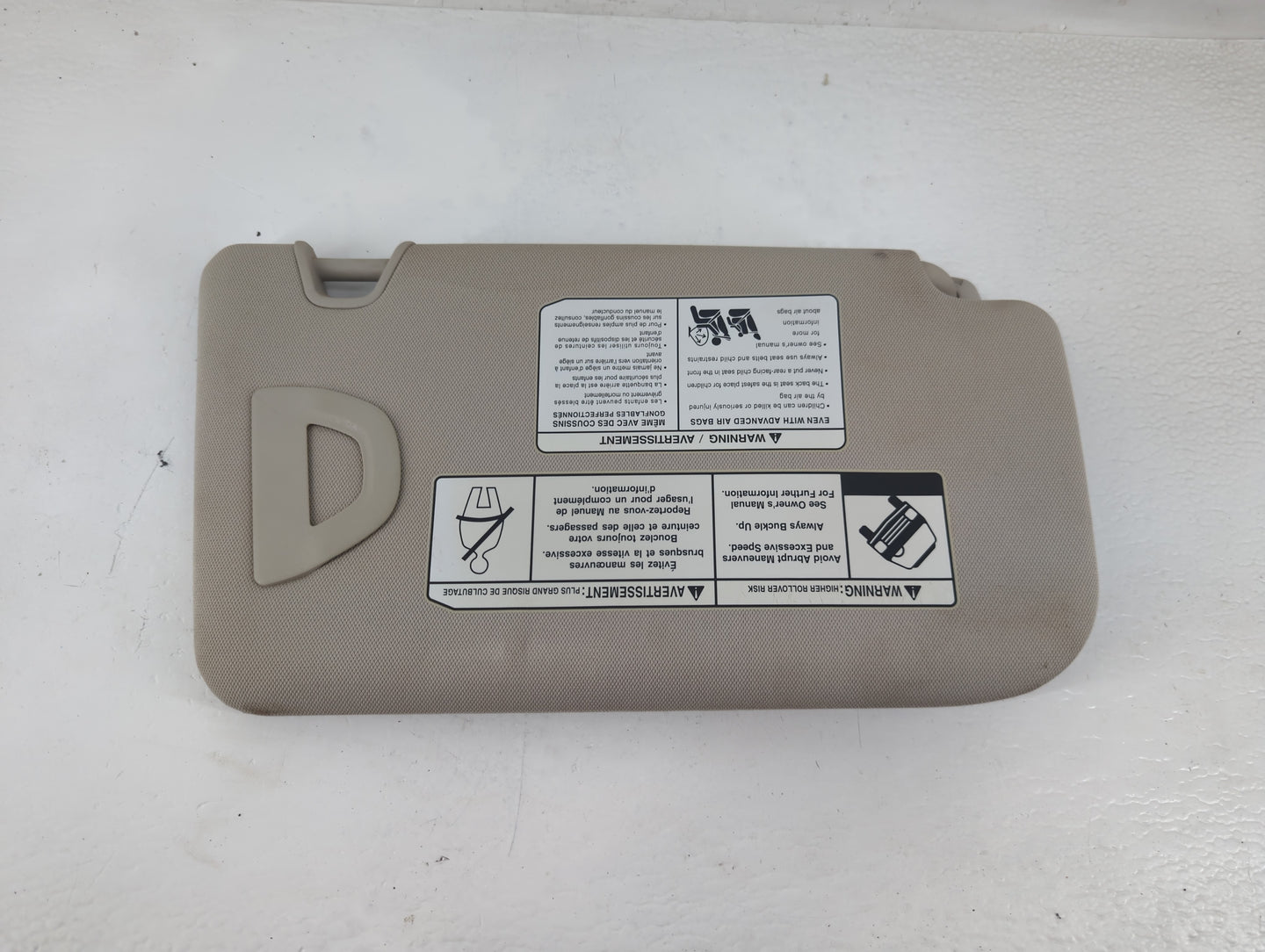 2014-2019 Chevrolet Silverado 1500 Sun Visor Shade Replacement Driver Left Mirror Fits Fits 2014 2015 2016 2017 2018 2019 OE