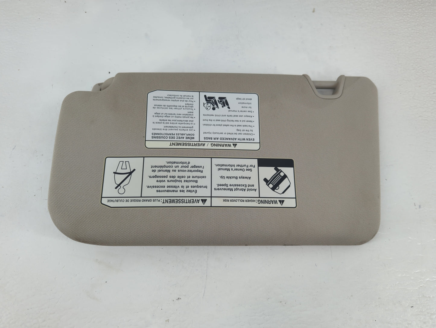 2014-2019 Chevrolet Silverado 1500 Sun Visor Shade Replacement Passenger Right Mirror Fits Fits 2014 2015 2016 2017 2018 201