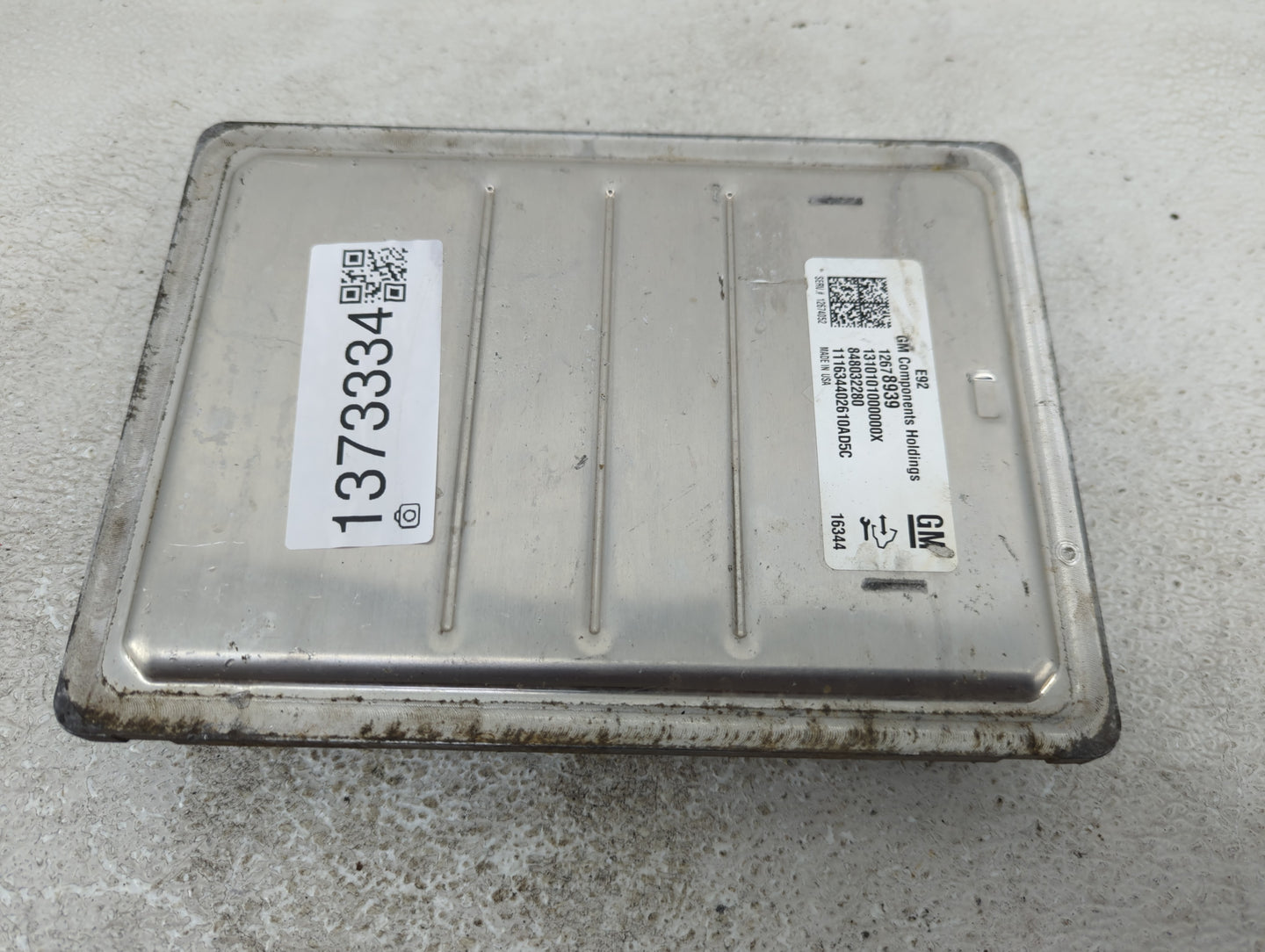 2016-2018 Chevrolet Silverado 1500 PCM Engine Control Computer ECU ECM PCU OEM P/N:12678939 Fits Fits 2016 2017 2018 OEM Use