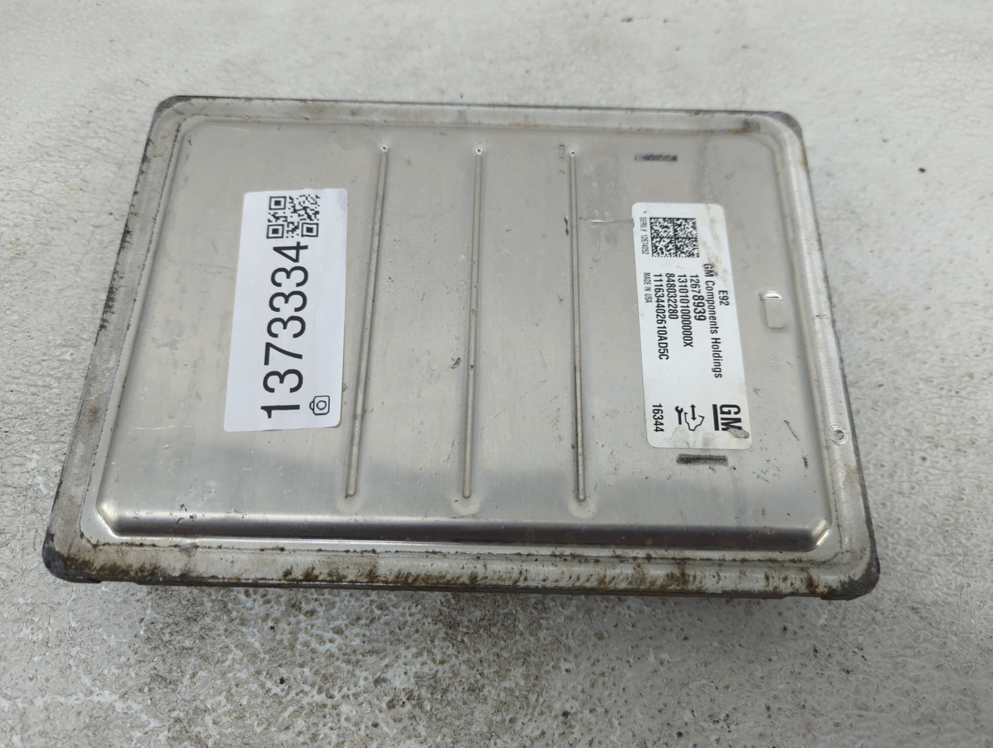 2016-2018 Chevrolet Silverado 1500 PCM Engine Control Computer ECU ECM PCU OEM P/N:12678939 Fits Fits 2016 2017 2018 OEM Use