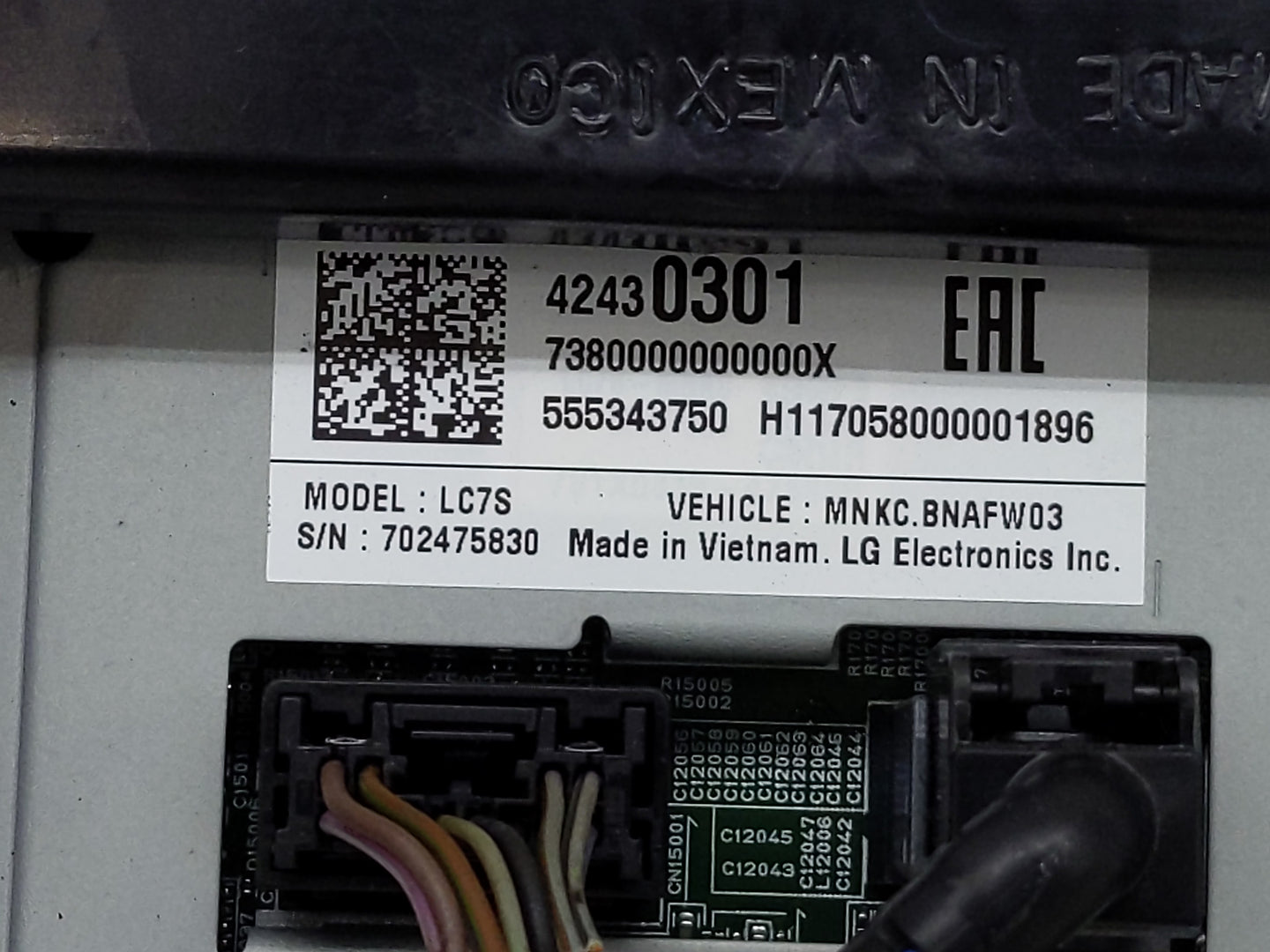 2016-2019 Chevrolet Silverado 1500 Radio AM FM Cd Player Receiver Replacement P/N:42430301 Fits Fits 2016 2017 2018 2019 OEM