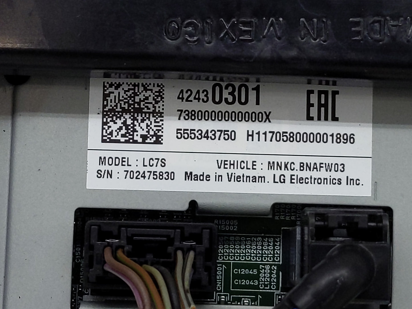 2016-2019 Chevrolet Silverado 1500 Radio AM FM Cd Player Receiver Replacement P/N:42430301 Fits Fits 2016 2017 2018 2019 OEM